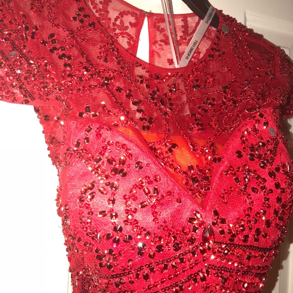 Beautiful Red Prom Gown
